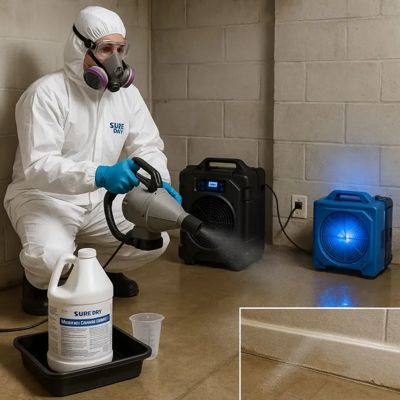 Sanitization and Odor Removal process in Westfield, IN