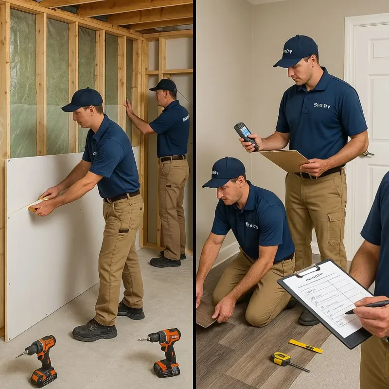 Repairs and Reconstruction process in Westfield, IN